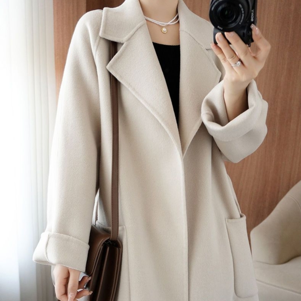 Wool Coat Women's Wear Autumn/Winter Fashion Temperament Double sided Ca… - Picture 3 of 10